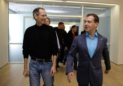 dmitry medvedev steve jobs. Jobs amp; Medvedev