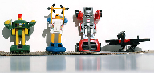 Lisa's transformers bots