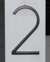 house number after