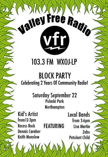 Valley Free Radio Block Party