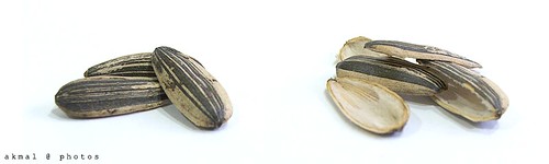 Before & After - Sunflower seeds