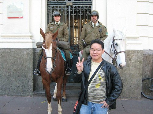 I think they are the police of Santiago