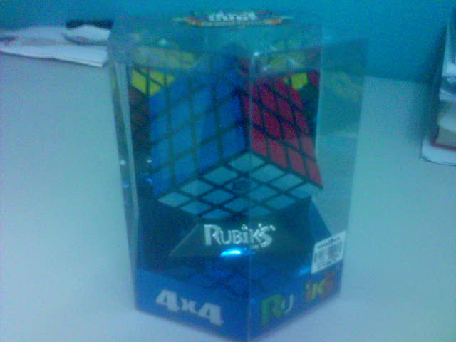 My Unopened Rubik's Revenge
