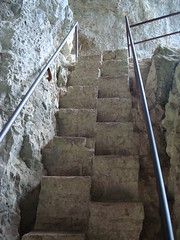 Stairs Cut Into The Stone