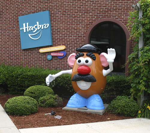 Botcon '07 - Day 2 - Hasbro Tour - Outside the Hasbro doors.