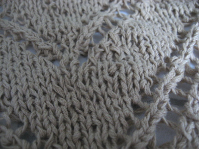 mystery knit closeup