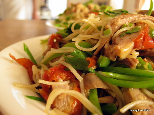 Peking Duck Noodle Salad