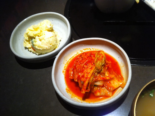 Kimchi & potato salad