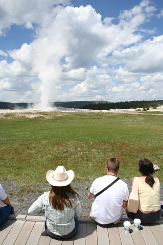 yellowstone - old faithful geyser