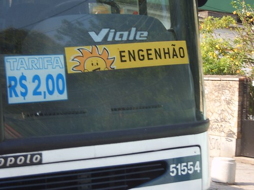 Ônibus para o Engenhão