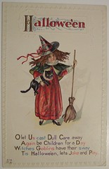 Vintage Halloween Postcard      Nash