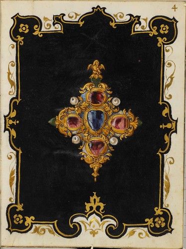 Jewel Book of the Duchess Anna of Bavaria (1550s) a