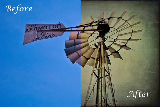 Uncle-Johns-Windmill---Before After