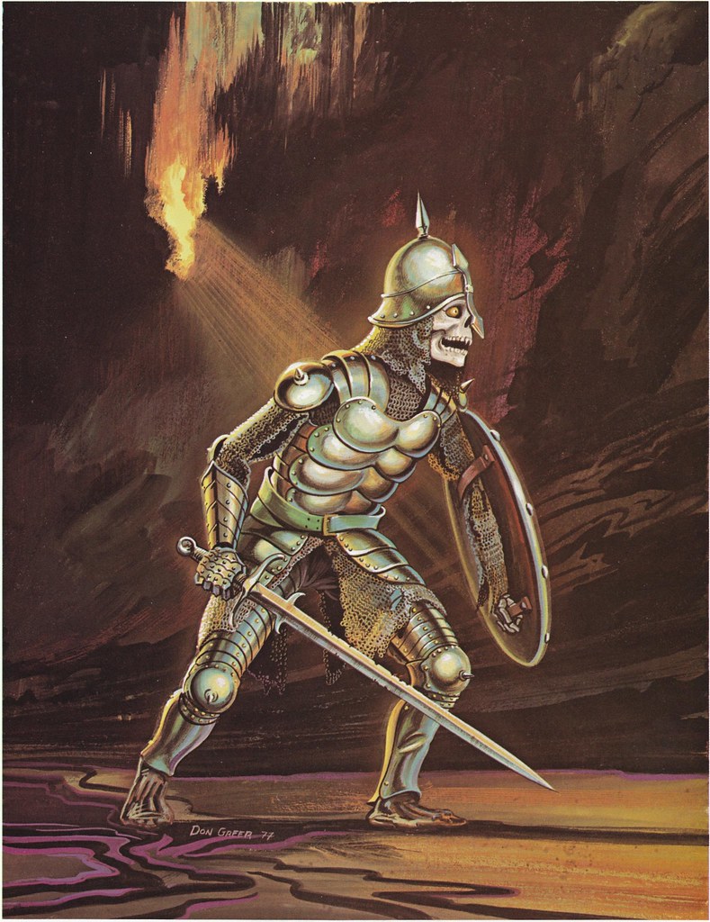 Down In The Dungeon - Don Greer, Rob Stern (Squadron-Signal_1981)-Skeleton Warrior
