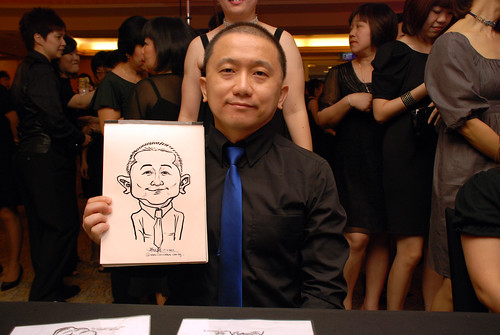 Caricature live sketching for Great Eastern D&D - 7