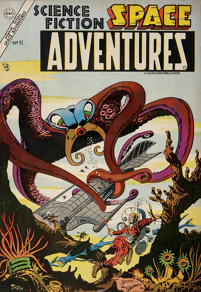 Space Adventures #11 (Steve Ditko Art) Charlton, 1954