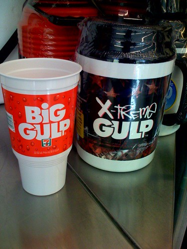 The big gulp isn't big enough for today’s America