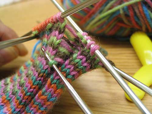Sock Knitting Surgery