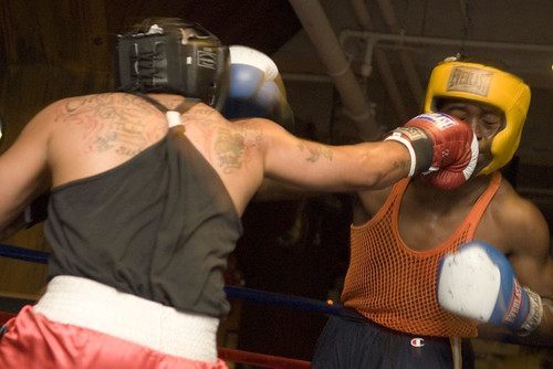 Flickr photo by Stefen Chow, taken at Trinity Boxing Club in 2007