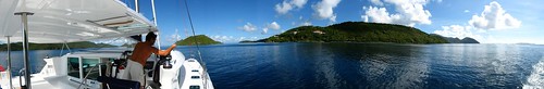 Approaching Tortola, The British Virgin Islands