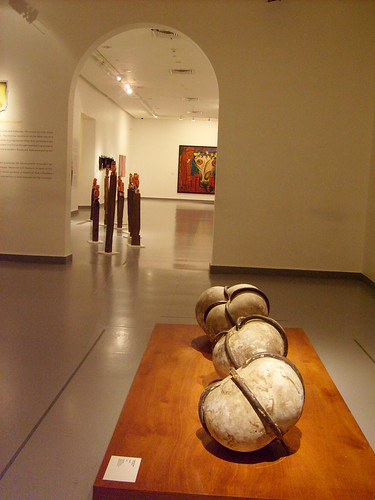 Sculptures at the Singapore Art Museum