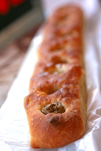 Stecca di olivio (Olive bread stick)