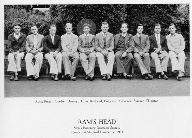with ram's head, a drama society