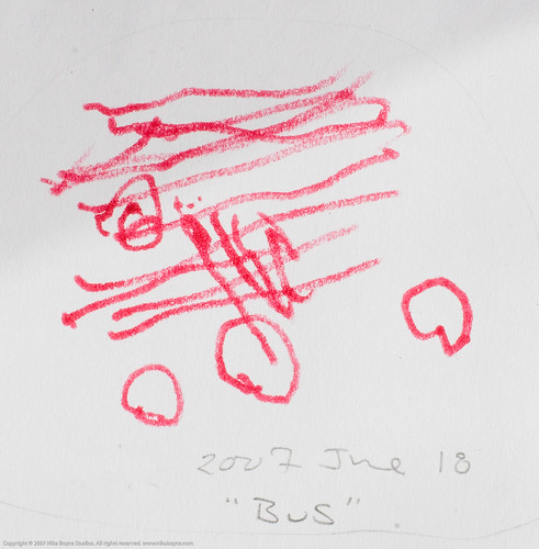KD's drawing of a bus