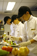 The Enderun students are given hands-on training even in their first year, giving them the perfe2