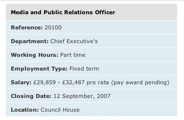 PR Officer - Bristol City Council