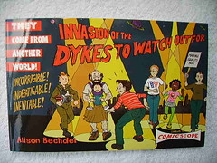 Cover of Invasion of The Dykes To Watch Out For by Alison Bechdel