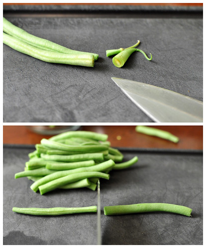 Cutting Green Beans