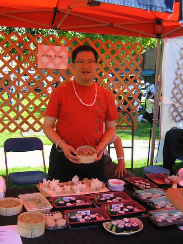  Walter Quan and his famous sushi candles - photo by Todd Wong IMG_1466 by Toddish McWong.
