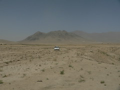 Kabul woestijn Afghanistan