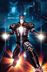 06 INVINCIBLE IRON MAN #33 TRON Variant, featuring Iron Man