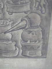 Palacio Nacional - Rivera murals (Penguin in a pot!)