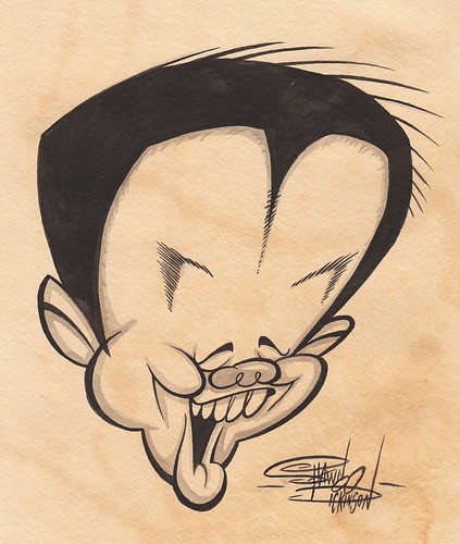 My caricature by Shawn Dickinson