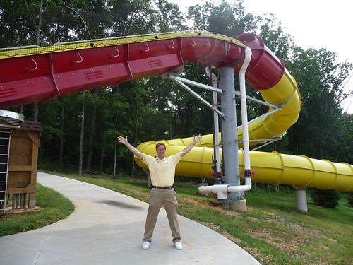 Will Koch and his Wildebeest, the world's longest water coaster
