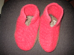Old Felted Slippers