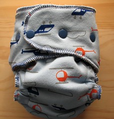 One-size helicopter diaper