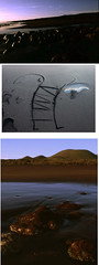 mataparda espinita comic bocetos procesos historia de la arena fotos playa 1