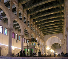 great mosque of damascus 709-15 AD, syria, eas...
