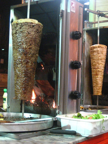 Our kebab dinner