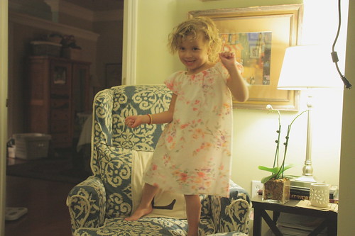 dancing in the chair