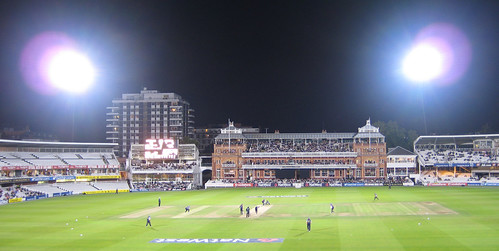 Night-time Floodlit Cricket at Lord's