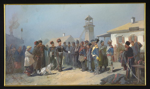 008-Reclutamiento entre el regimiento de cosacos presos por el ejercito de Napoleon-1813