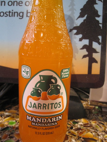 Jarritos mandarin soda at Muir Woods gift shop