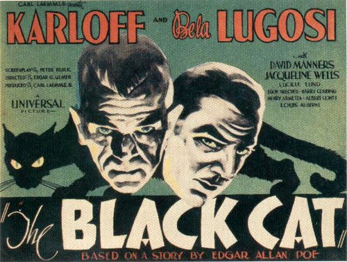 The Black Cat 22x28 insert poster (1934) (by filmwolf)