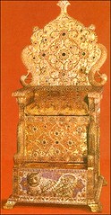 gold throne