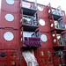 Homes built from ships containers.